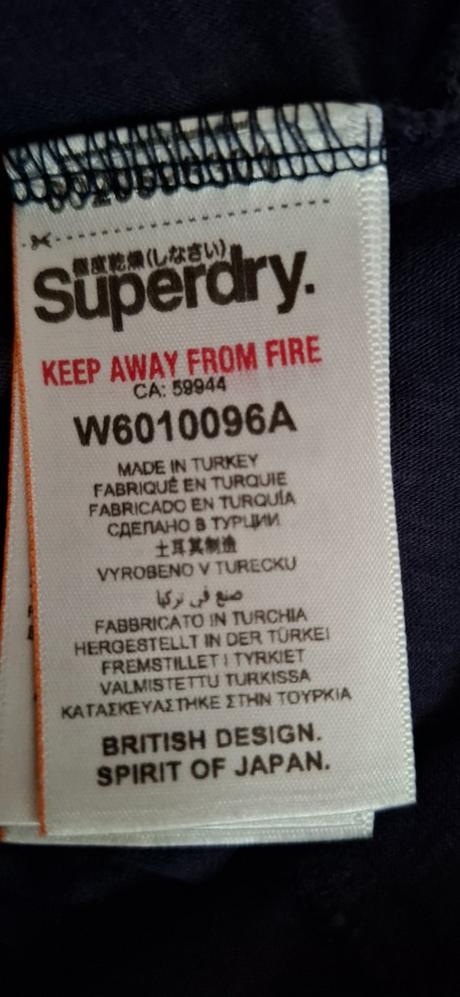 Tričko superdry - navy, superdry,m