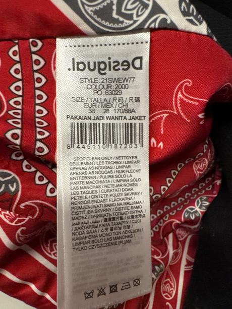 Krásny kabát desigual, desigual,38