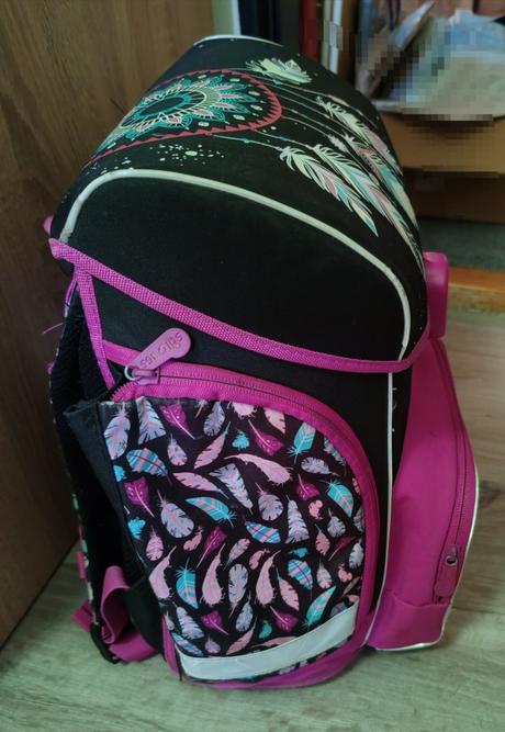 Školská anatomická aktovka stil mandala, 