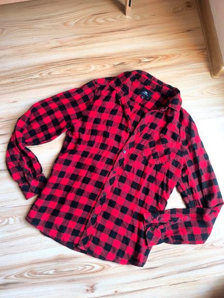 Kockovaná košeľa, clockhouse,m
