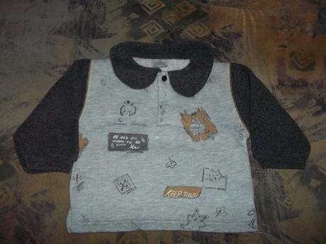 Šedá mikina - 74, 74