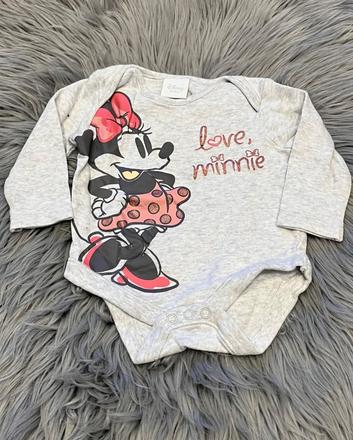 Dievčenské body minnie (68), disney,68