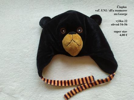 Čiapka obvod 54-56cm, george,128
