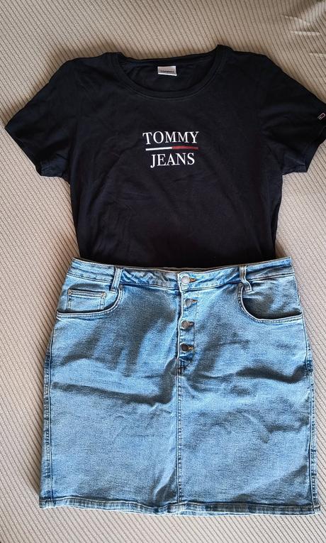 Tričko + sukňa zadarmo, tommy hilfiger,xl