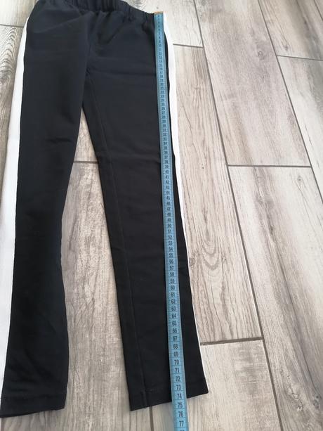 Čierno biele legíny reserved - 140, reserved,140