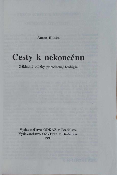 Cesty k nekonečnu, 