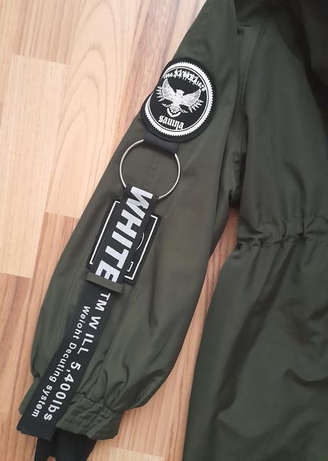 Jarná dámska parka andzela, s