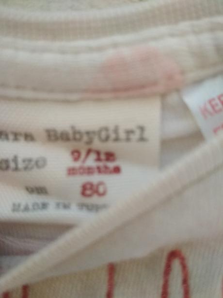 Tričko zara veľ 80, zara,80