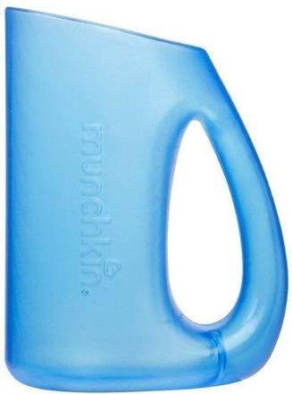 Munchkin hrnček na umývanie hlavičky modrý, 