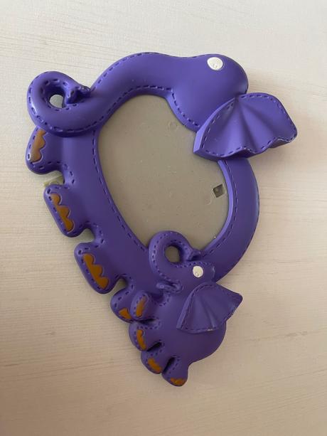 Rámik na fotku fialový - slon, 