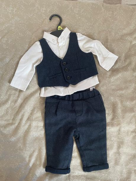 Slávnostný komplet pre novorodencovi, primark,62