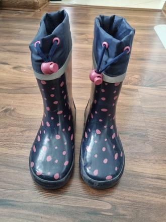 Zateplené gumáky tchibo, vložka 18cm, tcm,27