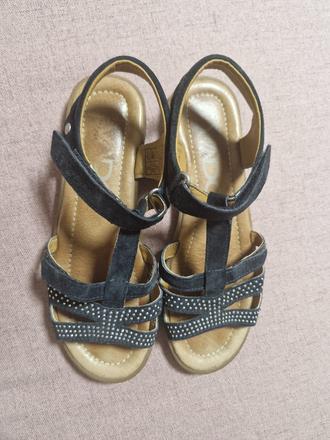 Kozene sandalky vado, 37