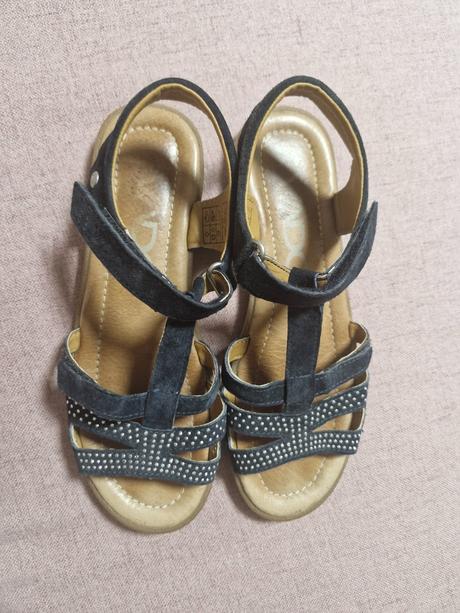 Kozene sandalky vado, 37