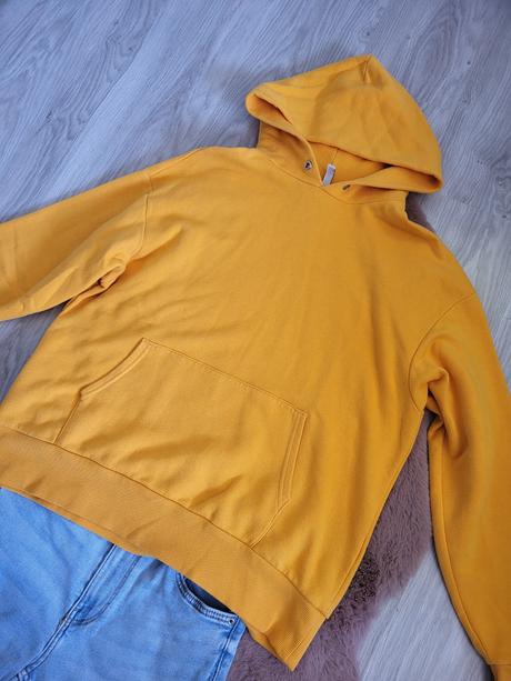 M mikina oversize, h&m,m