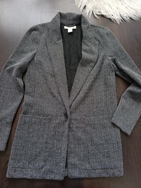 Predĺžené h&m sako, h&m,xs