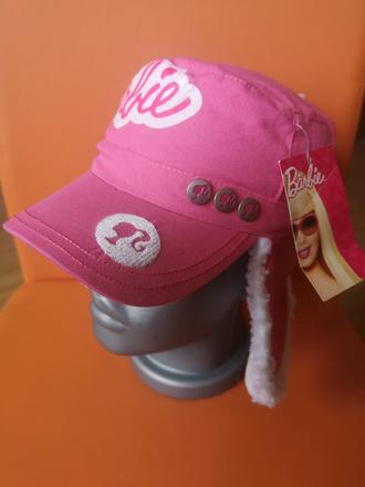 Barbie dievčenská oteplená šiltovka, 