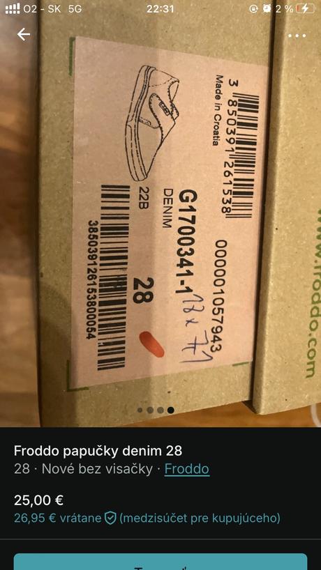 Froddo wooly denim, froddo,25 / 28