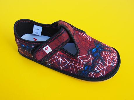 Detské barefoot papučky ef spider, 24 - 35