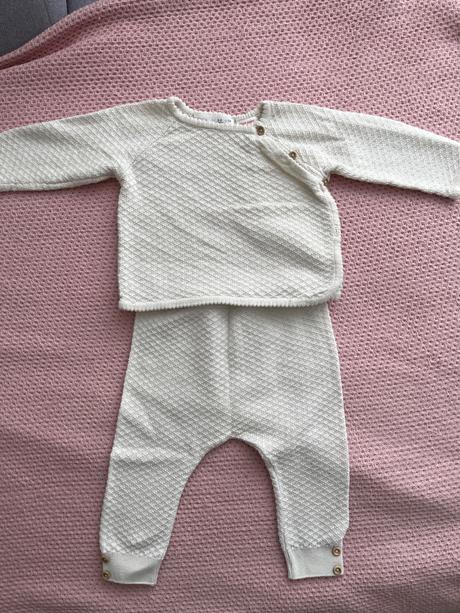 Pletený svetrik a nohavice zara, zara,74