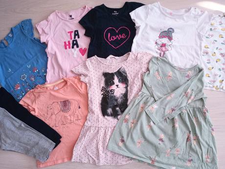 Letný balík pre dievčatko 98/104, 104–116