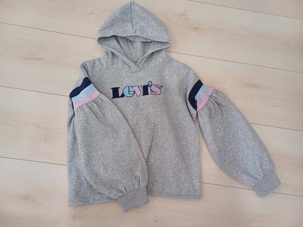 Mikina s balónovými rukávmi, levis,164