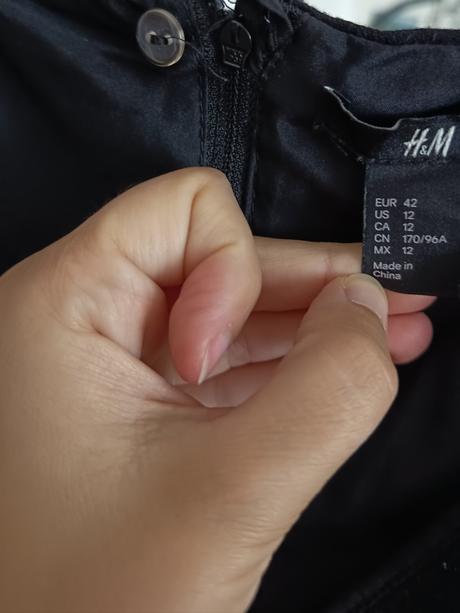 Čierne šaty h&m, h&m,xl