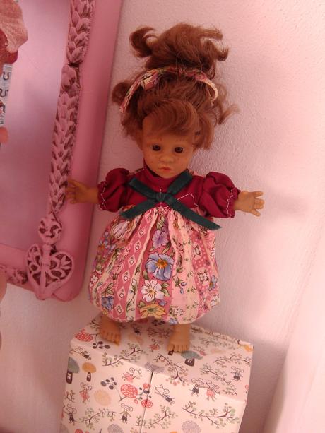 Bábika v retro štýle, 