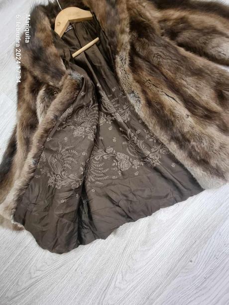 Luxusny pravy kožuch, m