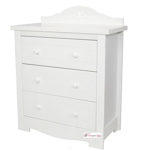 Komoda s prebaľovacím pultom, amélia,