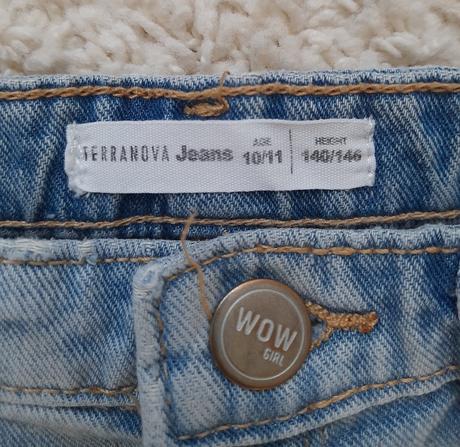 Dievčenské rifle terranova 140/146, terranova,146