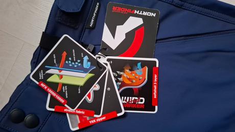 Softshellove nohavice, northfinder®,l