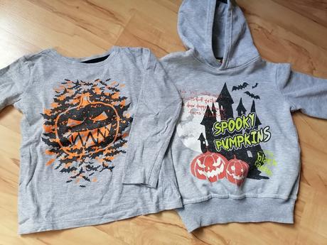 Mikina + tričko s dlhým rukávom halloween 104, kiki&koko,104