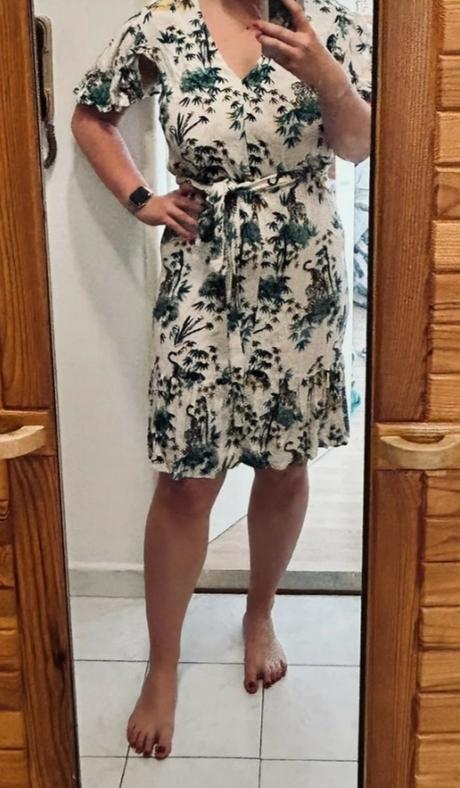 Letné šaty s tigrami h&m, h&m,m