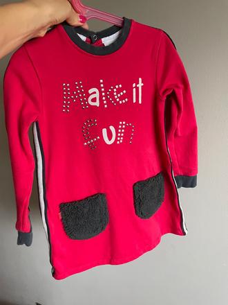 Tepla tunika svreckami, 116