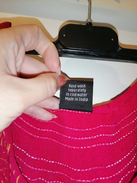 Dámske batikované indické šaty, 