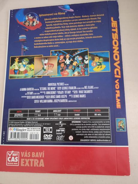 Dvd jetsonovci vo filme,