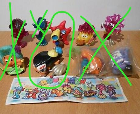 Kinder hracky aquashow 2002,