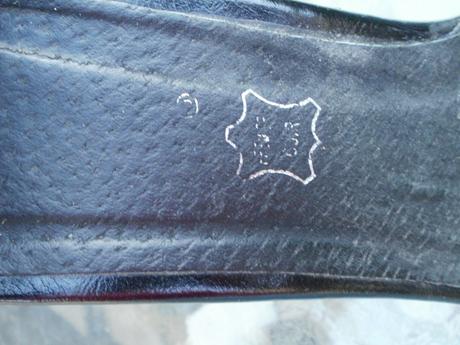 Čierne kožené vysoké sandálky, 39