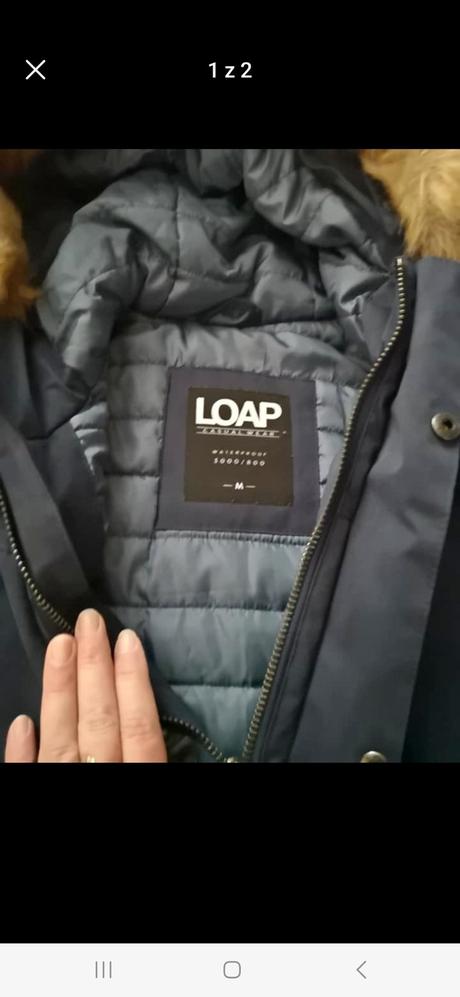 Zimna bunda loap, loap,m