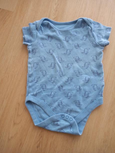 Modré body s krátkym rukávom, f&f,86