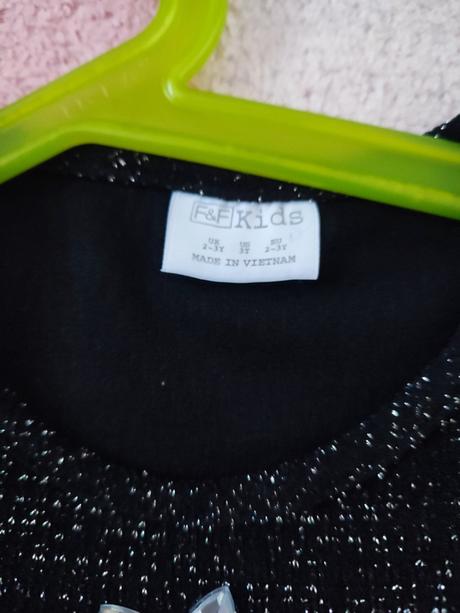 Šaty trblietave, f&f,98