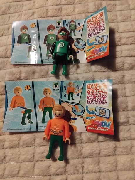 Kinder figurky dc heroes, 