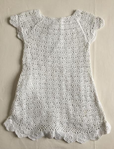 Háčkované šaty, h&m,92