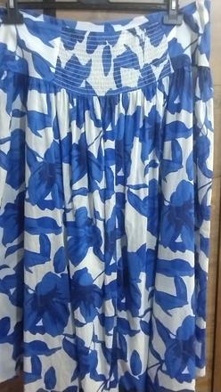 Maxi sukňa lindex, len opratá, lindex,xl
