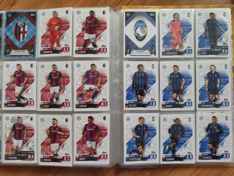 Futbalové kartičky ucc topps match attax 2024/25, 