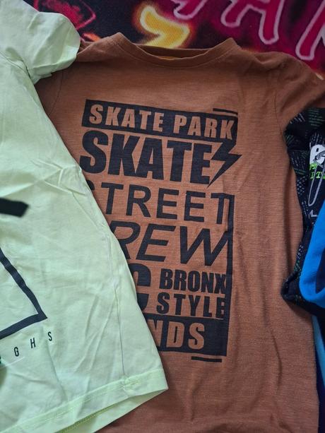 Tričká krátky rukáv veľ.146, takko,146