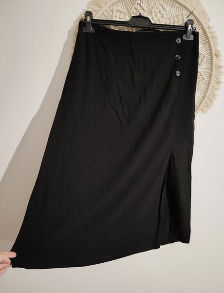 Čierna midi sukňa, esmara,xxl