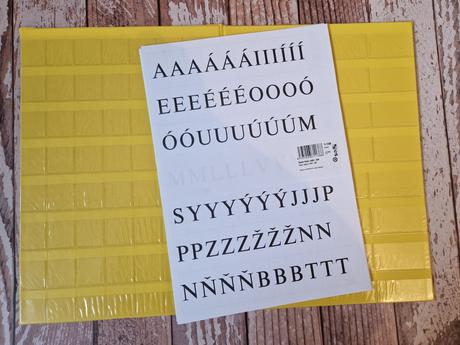 Abeceda a čísla (3 ks), 