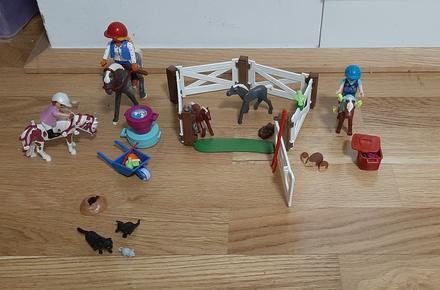 Playmobile kone/farma,